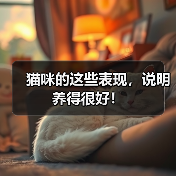 猫咪的这些表现,说明养得很好!(图3) 猫咪的这些表现,说明养得很好!(图3)