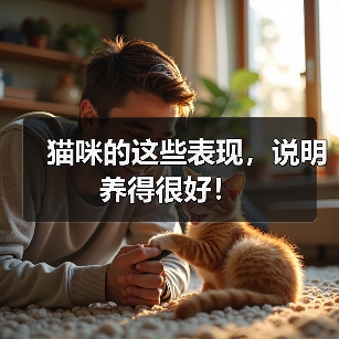 猫咪的这些表现,说明养得很好!(图1) 猫咪的这些表现,说明养得很好!(图1)