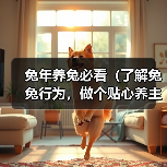 兔年养兔必看（了解兔兔行为，做个贴心养主！）（图3）