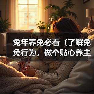 兔年养兔必看（了解兔兔行为，做个贴心养主！）（图2）