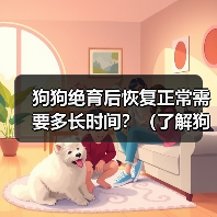 狗狗绝育后恢复正常需要多长时间?(了解狗狗绝育手术后恢复的过程和时间)(图2) 狗狗绝育后恢复正常需要多长时间?(了解狗狗绝育手术后恢复的过程和时间)(图2)