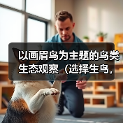 以画眉鸟为主题的鸟类生态观察（选择生鸟，探索画眉鸟的神奇世界）（图4）