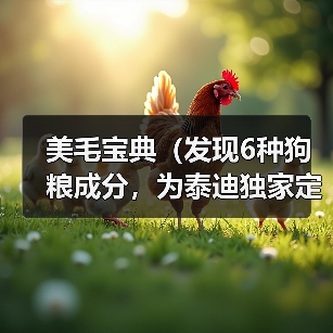 美毛宝典(发现6种狗粮成分,为泰迪独家定制的美毛秘籍!)(图3) 美毛宝典(发现6种狗粮成分,为泰迪独家定制的美毛秘籍!)(图3)