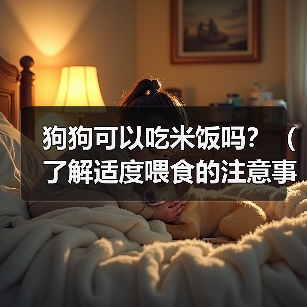 狗狗可以吃米饭吗？（了解适度喂食的注意事项和禁忌）（图3）