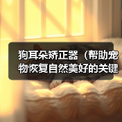狗耳朵矫正器(帮助宠物恢复自然美好的关键时刻)(图2) 狗耳朵矫正器(帮助宠物恢复自然美好的关键时刻)(图2)