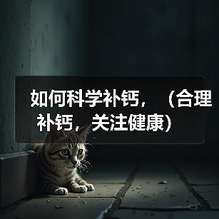如何科学补钙，（合理补钙，关注健康）（图2）