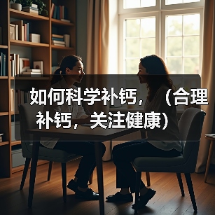 如何科学补钙，（合理补钙，关注健康）（图4）