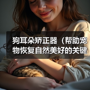 狗耳朵矫正器(帮助宠物恢复自然美好的关键时刻)(图3) 狗耳朵矫正器(帮助宠物恢复自然美好的关键时刻)(图3)