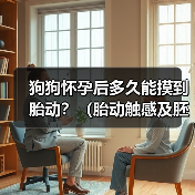 狗狗怀孕后多久能摸到胎动？（胎动触感及胚胎发育阶段）（图1）