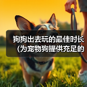 狗狗出去玩的最佳时长(为宠物狗提供充足的户外活动时间的重要性)(图3) 狗狗出去玩的最佳时长(为宠物狗提供充足的户外活动时间的重要性)(图3)