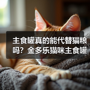 主食罐真的能代替猫粮吗？金多乐猫咪主食罐测评（图1）