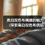 高白双色布偶猫的魅力(探索高白双色布偶猫的独特魅力,迷人的品种特征和可爱的个性)(图2) 高白双色布偶猫的魅力(探索高白双色布偶猫的独特魅力,迷人的品种特征和可爱的个性)(图2)