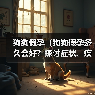狗狗假孕（狗狗假孕多久会好？探讨症状、疾病与恢复时间）（图1）