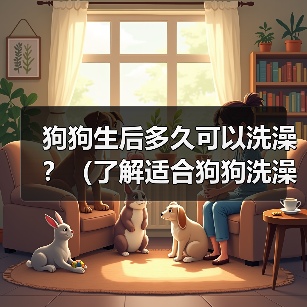 狗狗生后多久可以洗澡?(了解适合狗狗洗澡的最佳时间及注意事项)(图1) 狗狗生后多久可以洗澡?(了解适合狗狗洗澡的最佳时间及注意事项)(图1)