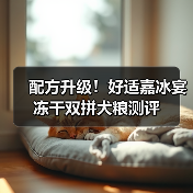 配方升级！好适嘉冰宴冻干双拼犬粮测评（图1）