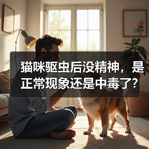 猫咪驱虫后没精神,是正常现象还是中毒了?(图3) 猫咪驱虫后没精神,是正常现象还是中毒了?(图3)