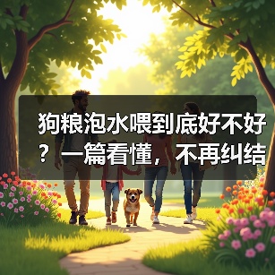 狗粮泡水喂到底好不好?一篇看懂,不再纠结(图1) 狗粮泡水喂到底好不好?一篇看懂,不再纠结(图1)