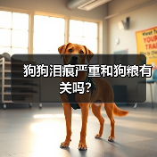狗狗泪痕严重和狗粮有关吗？（图3）
