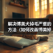解决博美犬掉毛严重的方法（如何改善博美掉毛？）（图3）