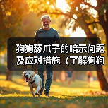 狗狗舔爪子的暗示问题及应对措施（了解狗狗舔爪子背后的意义，保护它们的健康）（图3）