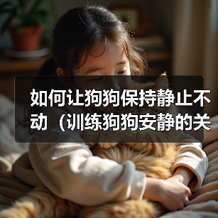 如何让狗狗保持静止不动（训练狗狗安静的关键技巧）（图3）