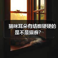 猫咪耳朵有结痂硬硬的是不是猫癣?(图3) 猫咪耳朵有结痂硬硬的是不是猫癣?(图3)