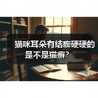 猫咪耳朵有结痂硬硬的是不是猫癣?(图1) 猫咪耳朵有结痂硬硬的是不是猫癣?(图1)