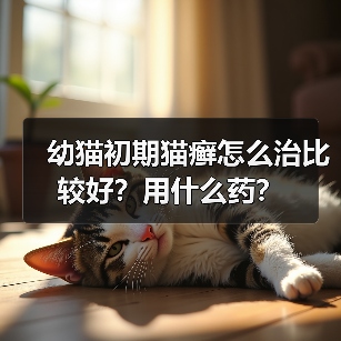 幼猫初期猫癣怎么治比较好？用什么药？（图1）