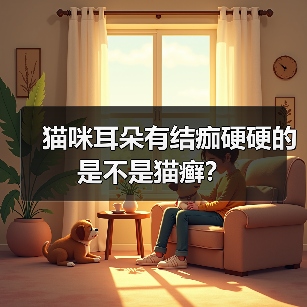 猫咪耳朵有结痂硬硬的是不是猫癣?(图4) 猫咪耳朵有结痂硬硬的是不是猫癣?(图4)