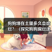狗狗埋在土里多久会腐烂？（探究狗狗腐烂速度的关键因素）（图4）