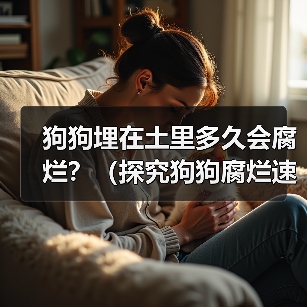 狗狗埋在土里多久会腐烂？（探究狗狗腐烂速度的关键因素）（图1）
