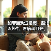 加菲猫劝退指南：擦泪2小时，看病半月薪，我劝你慎重（图3）