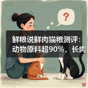 鲜粮说鲜肉猫粮测评:动物原料超90%,长肉入!(图4) 鲜粮说鲜肉猫粮测评:动物原料超90%,长肉入!(图4)
