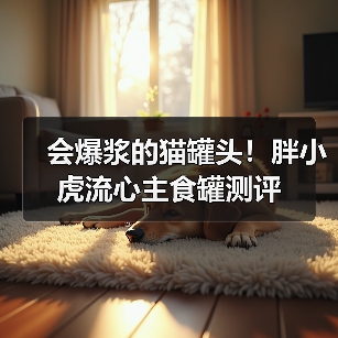 会爆浆的猫罐头！胖小虎流心主食罐测评