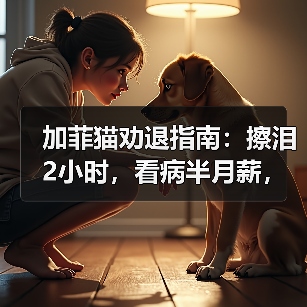 加菲猫劝退指南：擦泪2小时，看病半月薪，我劝你慎重（图4）