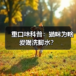重口味科普：猫咪为啥爱喝洗脚水？（图4）