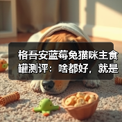 格吾安蓝莓兔猫咪主食罐测评:啥都好,就是贵!(图1) 格吾安蓝莓兔猫咪主食罐测评:啥都好,就是贵!(图1)