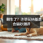 翻车了?许翠花钠基混合猫砂测评(图3) 翻车了?许翠花钠基混合猫砂测评(图3)