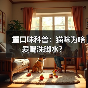 重口味科普：猫咪为啥爱喝洗脚水？（图1）