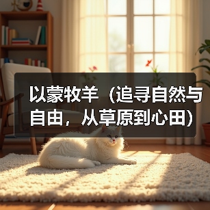 以蒙牧羊（追寻自然与自由，从草原到心田）（图2）