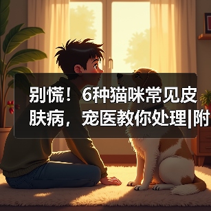 别慌！6种猫咪常见皮肤病，宠医教你处理|附症状图（图1）