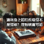 猫咪身上起红疙瘩但不是猫癣？罪魁祸首可能是这些（图1）