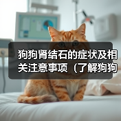 狗狗肾结石的症状及相关注意事项(了解狗狗肾结石,保护它们的健康)(图2) 狗狗肾结石的症状及相关注意事项(了解狗狗肾结石,保护它们的健康)(图2)