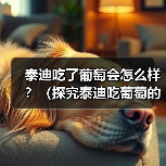 泰迪吃了葡萄会怎么样?(探究泰迪吃葡萄的影响及注意事项)(图4) 泰迪吃了葡萄会怎么样?(探究泰迪吃葡萄的影响及注意事项)(图4)