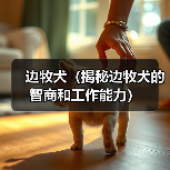 边牧犬(揭秘边牧犬的智商和工作能力)(图4) 边牧犬(揭秘边牧犬的智商和工作能力)(图4)