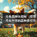 肉兔品种大揭秘(探寻肉兔世界的品种多样性与特点)(图1) 肉兔品种大揭秘(探寻肉兔世界的品种多样性与特点)(图1)