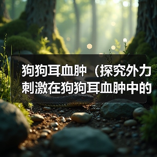 狗狗耳血肿(探究外力刺激在狗狗耳血肿中的主要原因)(图4) 狗狗耳血肿(探究外力刺激在狗狗耳血肿中的主要原因)(图4)