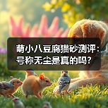 萌小八豆腐猫砂测评：号称无尘是真的吗？（图2）
