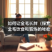 如何让金毛长胖(探索金毛饮食和锻炼的秘密)(图4) 如何让金毛长胖(探索金毛饮食和锻炼的秘密)(图4)
