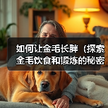如何让金毛长胖(探索金毛饮食和锻炼的秘密)(图3) 如何让金毛长胖(探索金毛饮食和锻炼的秘密)(图3)